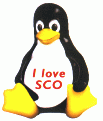 Tux loves SCO