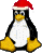 [Christmas penguin]