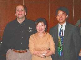 [Donald Becker with IDG World Expo Staff]