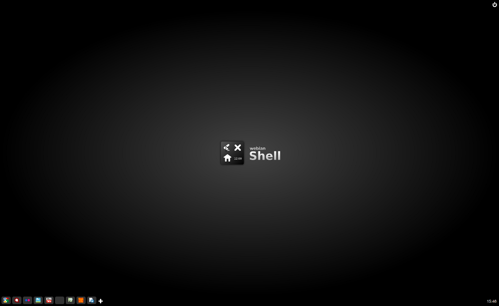 [Home screen]