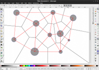 [Inkscape 0.49's Voronoi diagram generator]