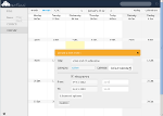 [Calendar application]
