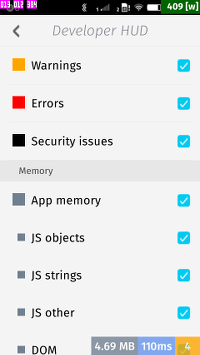 [Firefox OS 2.0 Developer HUD]