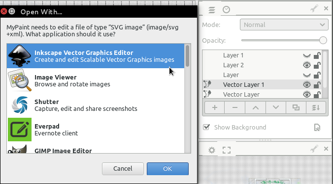 layer images in ms paint