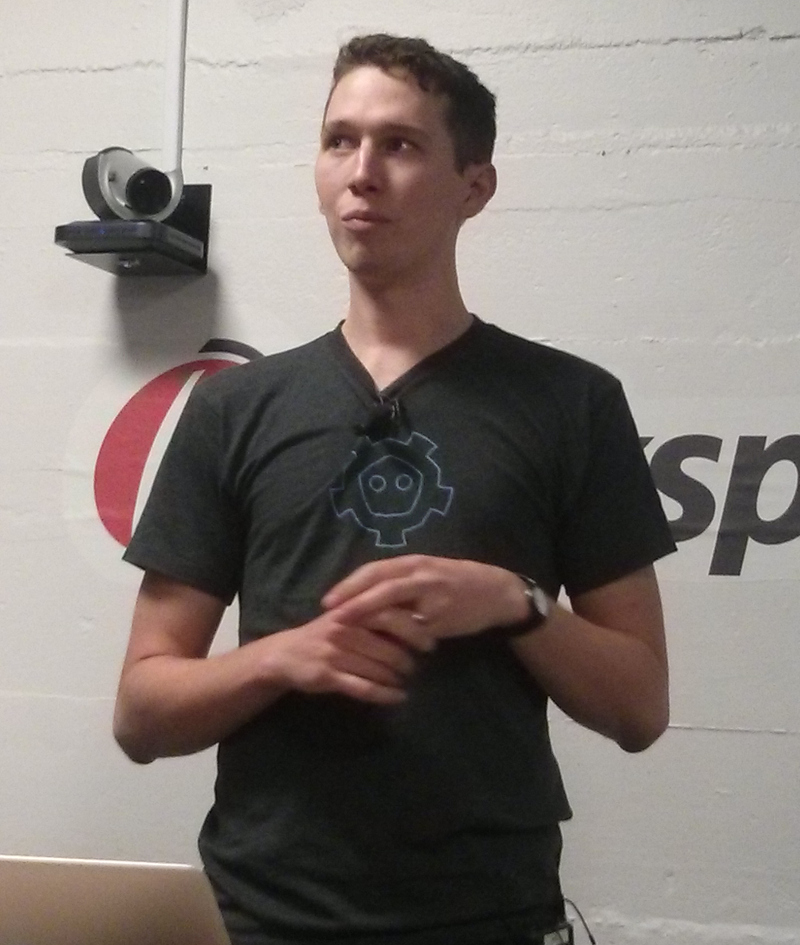 Brandon Philips At The Coreos Meetup January 15 Lwn Net