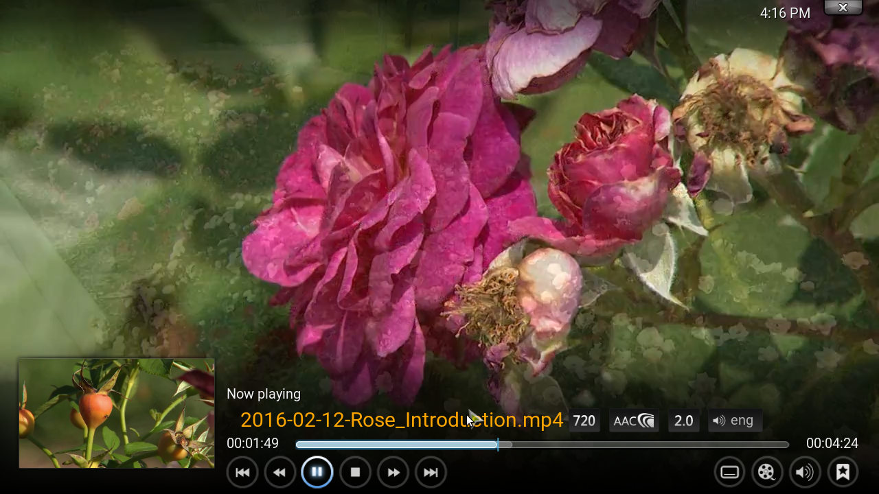 [Video
playback]