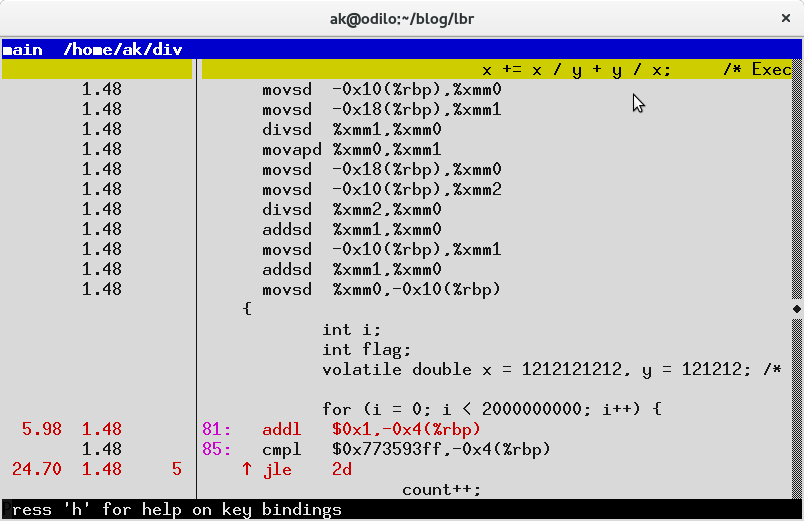 [Cycle annotation screen]