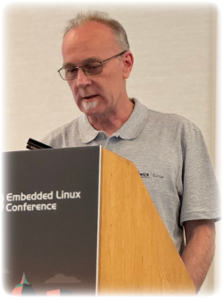 [Arnaud Le Hors speaking at Open Source Summit North
America 2026]