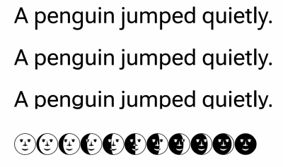 [Variable fonts]