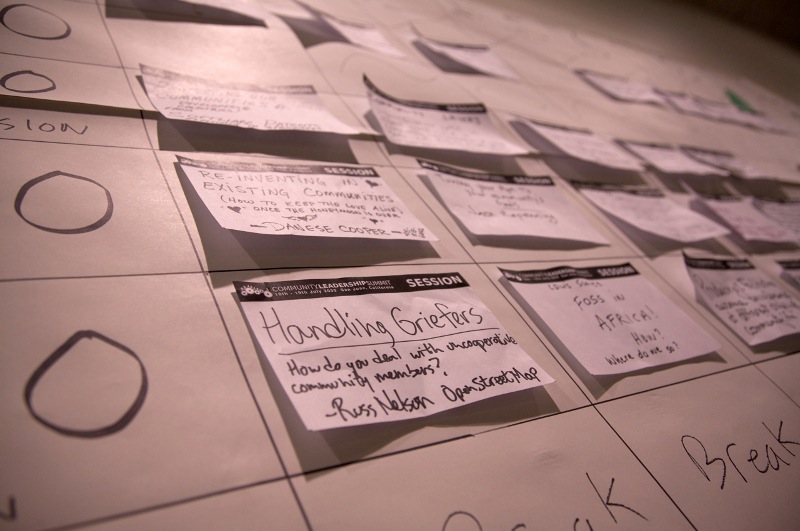[Session board]