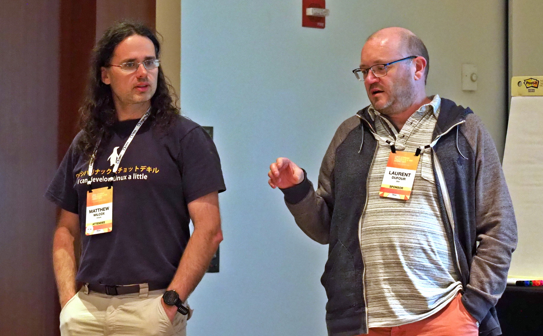 [Matthew Wilcox
and Laurent Dufour]