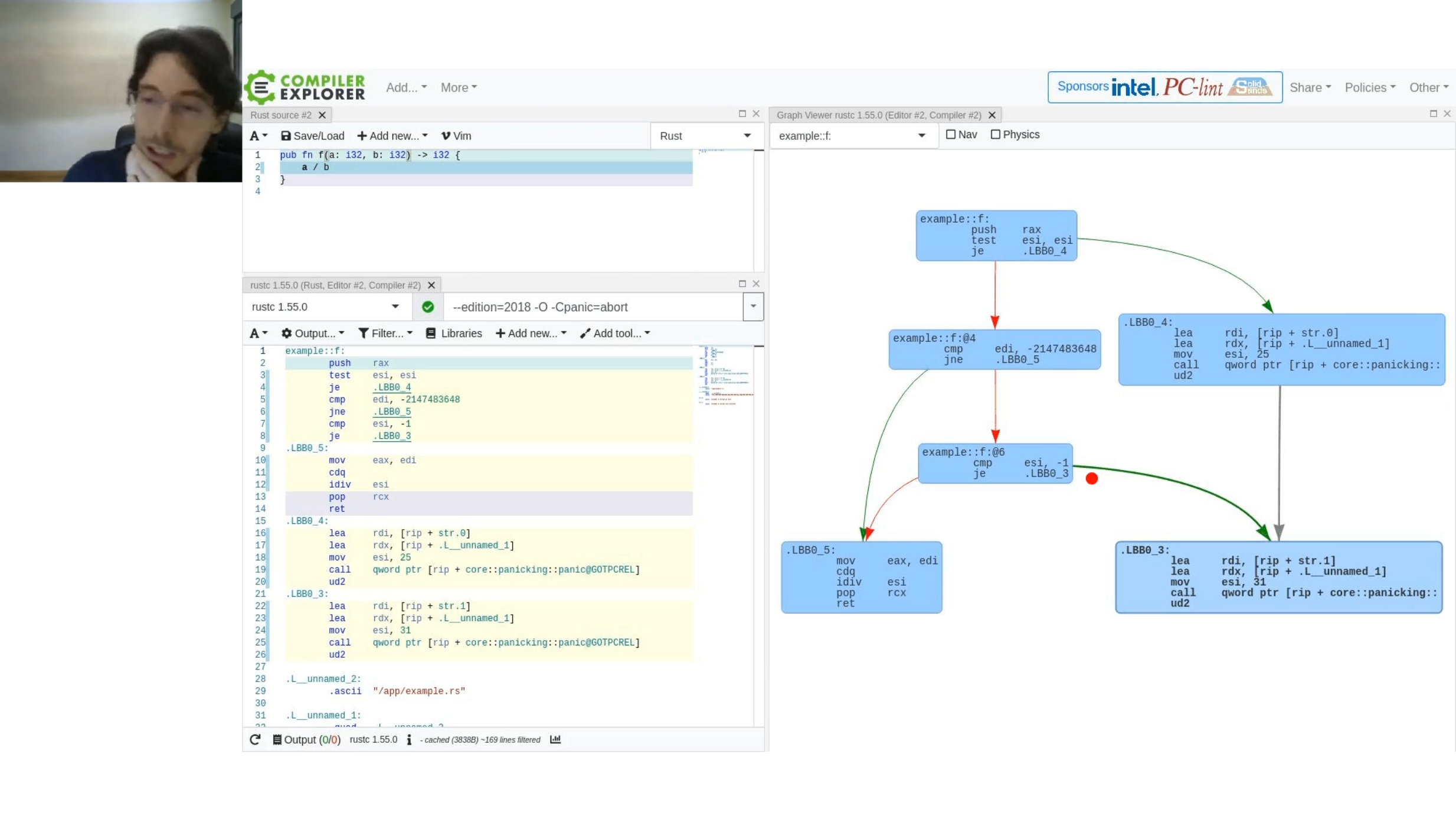 [Compiler
Explorer]