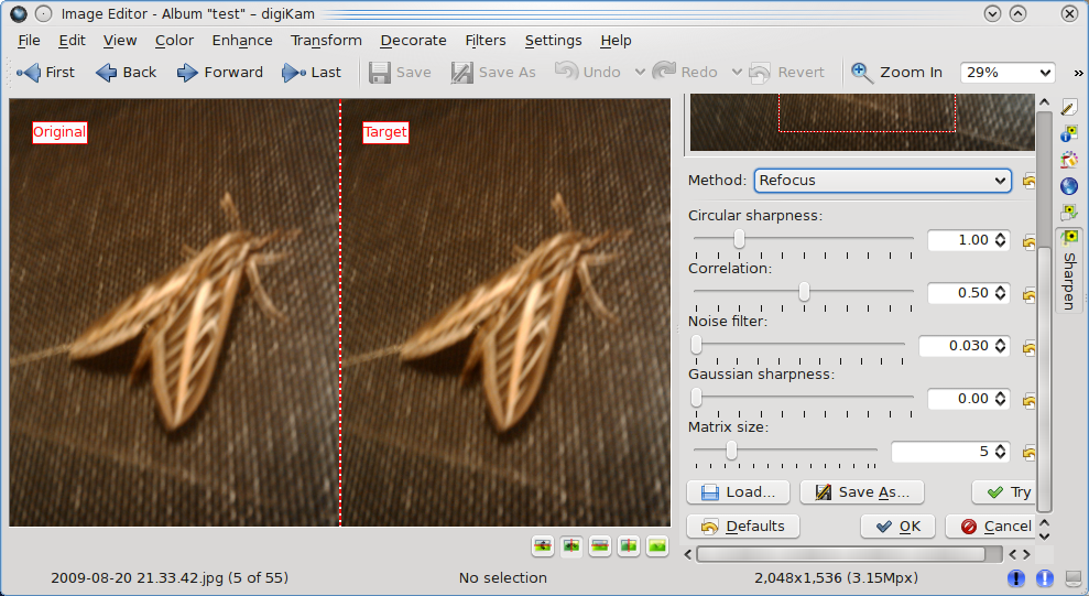 [digiKam editor]