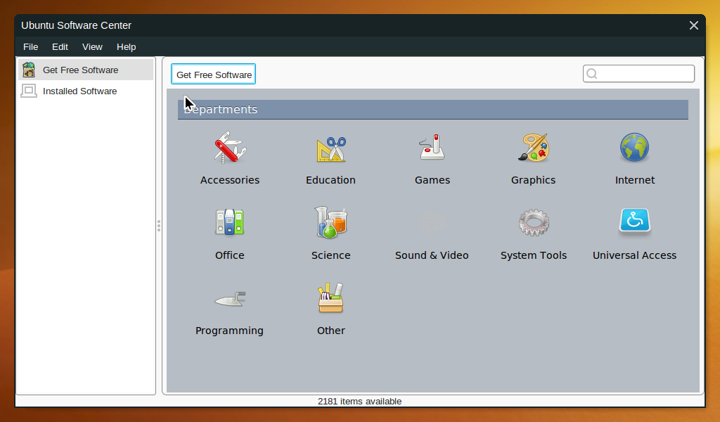 [Software
center]